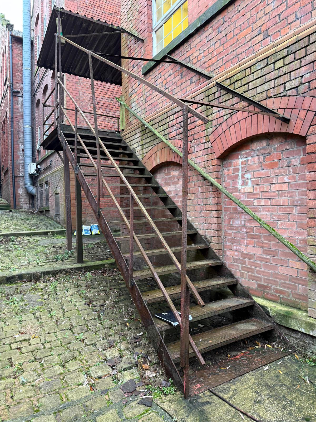 External Fire Escapes - North West Fabrications